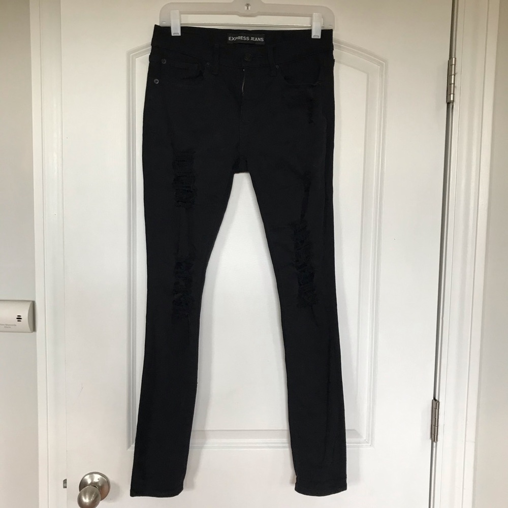 Express mid rise skinny jean